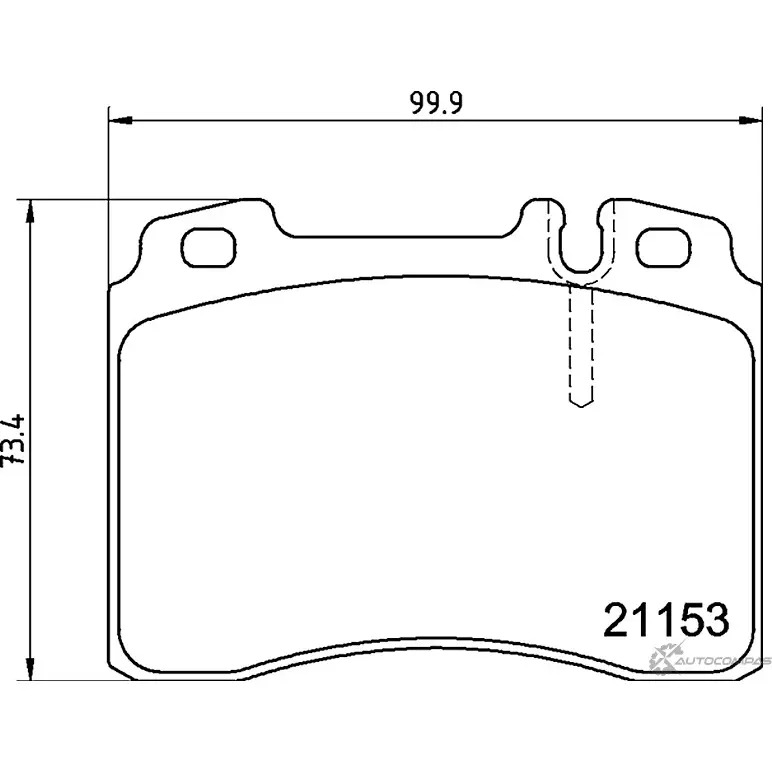 Тормозные колодки, дисковые, комплект PAGID 7440D561 T1036 1193393980 2 1153 изображение 0