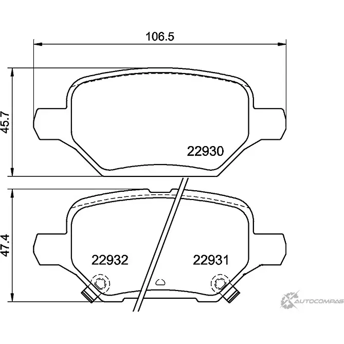 Тормозные колодки, дисковые, комплект PAGID T4185 1437030004 F FKBFG6 4AH1P