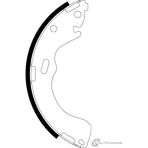 Тормозные колодки NISSHINBO 56W13 C 1437029786 NS5002 изображение 0