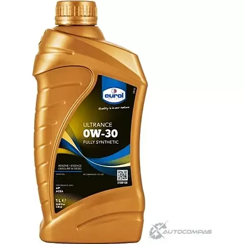 Моторное масло синтетическое Ultrance 0W-30, 1 л EUROL E1000241L 2818765 изображение 0