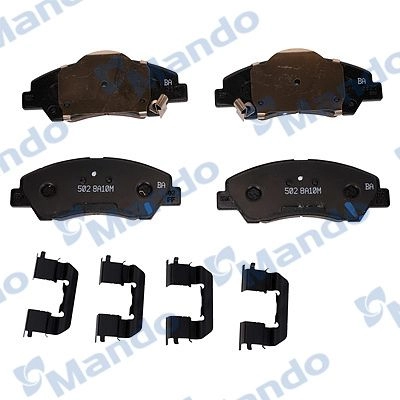 Тормозные колодки дисковые, комплект MANDO IN58101B4A00 1439978475 8 W9Z7P7