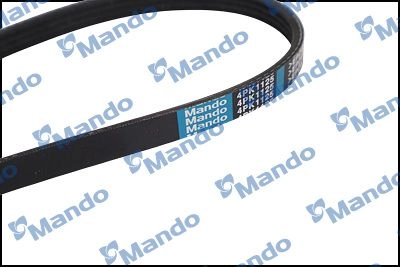 Приводной ремень поликлиновой MANDO 2DU HF 1439980733 MB4PK1125 изображение 1