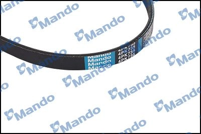 Приводной ремень поликлиновой MANDO 1439980754 MB4PK735 0Y2G O изображение 1