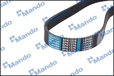 Приводной ремень поликлиновой MANDO C 4QYJ MB6PK1376 1439980932 изображение 1