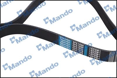 Приводной ремень поликлиновой MANDO 1439980955 S A6W01 MB6PK1698 изображение 1