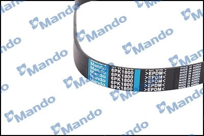 Приводной ремень поликлиновой MANDO 1439980963 PX0P 0K MB6PK1800 изображение 1