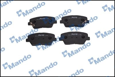 Тормозные колодки дисковые, комплект MANDO 1439978520 0 R8I2 MBF011447 изображение 2