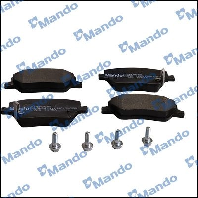 Тормозные колодки дисковые, комплект MANDO MBF015303 1439978767 SA QXKO