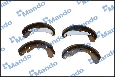 Комплект тормозных колодок MANDO 1422786262 QXF LA MLD02 изображение 1