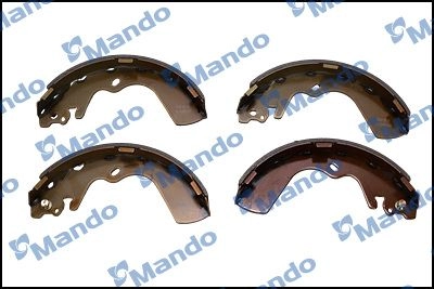 Комплект тормозных колодок MANDO D OUD5RU MLH13 1439992156 - Изображение 1