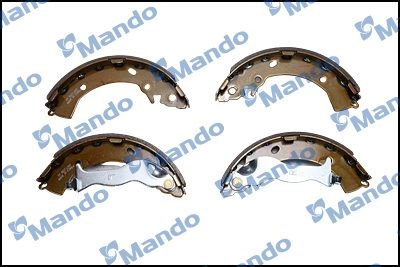 Комплект тормозных колодок MANDO 1439992160 MLH17 59 3I6 изображение 1