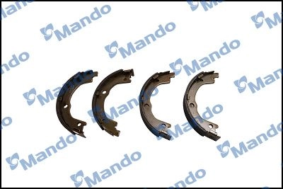 Комплект тормозных колодок, стояночная тормозная система MANDO TN 1HF07 MLH25 1439992167 изображение 0