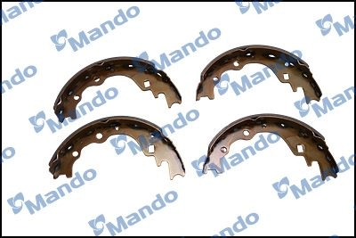 Комплект тормозных колодок MANDO V0XW H 1439992177 MLK03 изображение 0