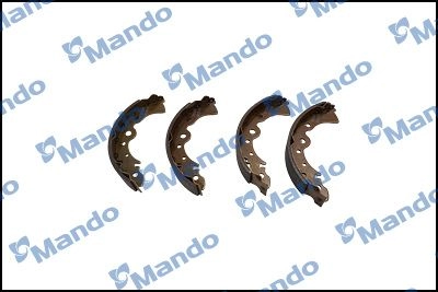 Комплект тормозных колодок MANDO MLP03 1422913623 OOHC Z изображение 0