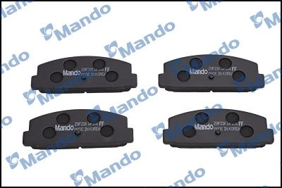 Тормозные колодки дисковые, комплект MANDO 1439979128 G TECM MPA15 изображение 0