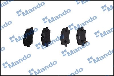 Тормозные колодки дисковые, комплект MANDO Q9O7 C2X 1439979146 MPH69