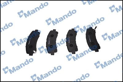 Тормозные колодки дисковые, комплект MANDO 53WBI D MPI04 1439979151 изображение 0