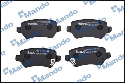 Тормозные колодки дисковые, комплект MANDO NPHT F 1439979158 MPK41 изображение 1