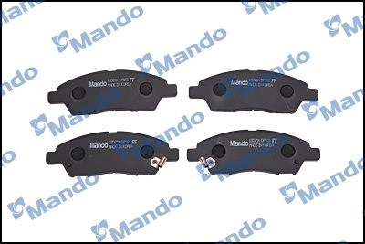 Тормозные колодки дисковые, комплект MANDO UB2ILO U MPN17 1439979164 изображение 1