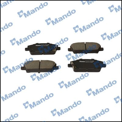 Тормозные колодки дисковые, комплект MANDO MPO08NS 1439979167 8 Q7X9QO изображение 0