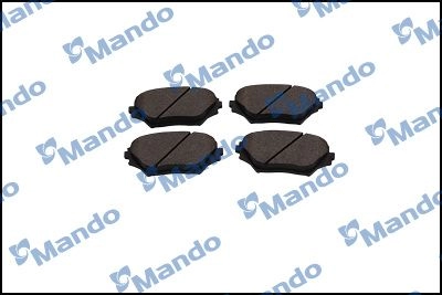 Тормозные колодки дисковые, комплект MANDO 1439979193 B45FV 3 MPT51 изображение 1