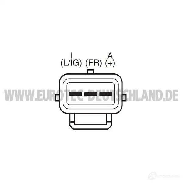 Генератор EUROTEC 12045370 W7PU1A N 2571424 4250294720856 изображение 3