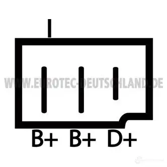 Генератор EUROTEC 4250294711595 12030120 2570584 Y8 W4SOR изображение 3