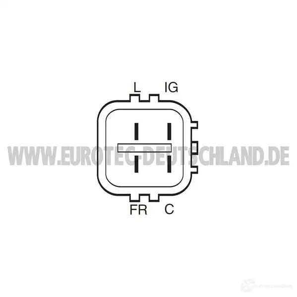 Генератор EUROTEC 2572135 12060850 IBK3 EY 4250294730619 изображение 3