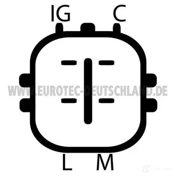 Генератор EUROTEC 12061120 4250294743060 2572400 T KCDE изображение 3