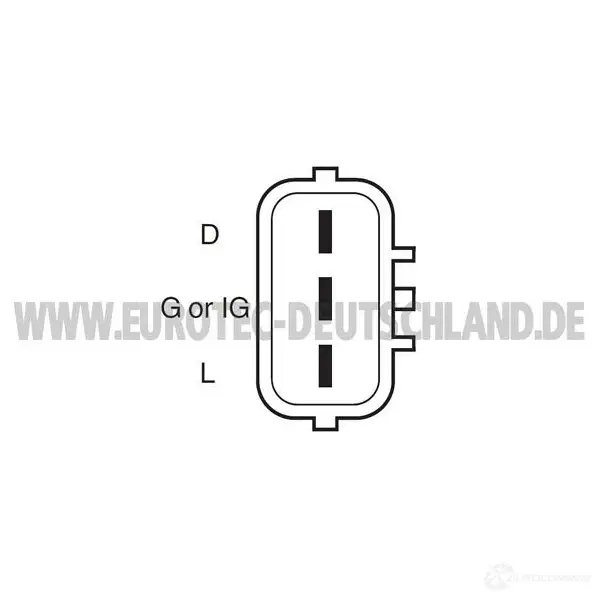 Генератор EUROTEC 12044500 SE GUX 2571364 4250294720245 изображение 0