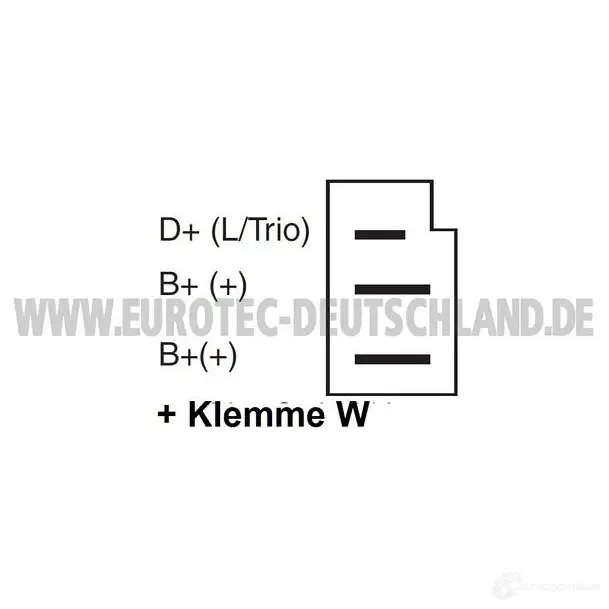 Генератор EUROTEC 12033830 ELIZ BFY 4250294713988 2570766 изображение 3