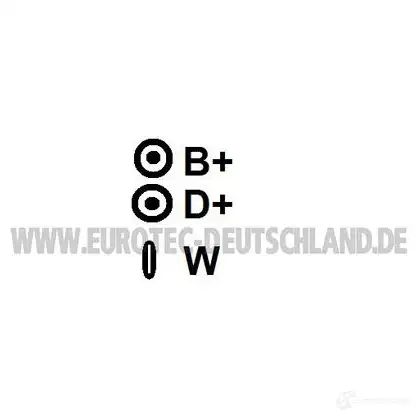 Генератор EUROTEC 12034530 FB O9W 4250294714671 2570821 изображение 3