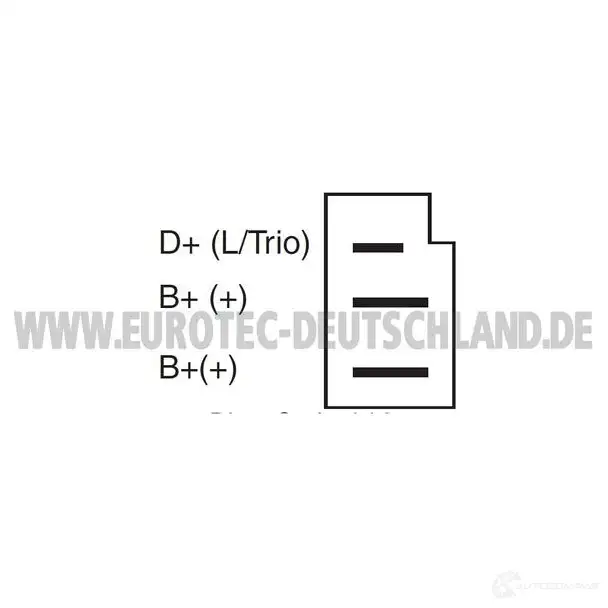 Генератор EUROTEC 12030750 6RSIXZ 9 4250294712028 2570616 изображение 0