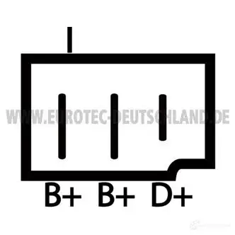 Генератор EUROTEC 2570673 12031440 4250294712790 NFNM ZG изображение 3