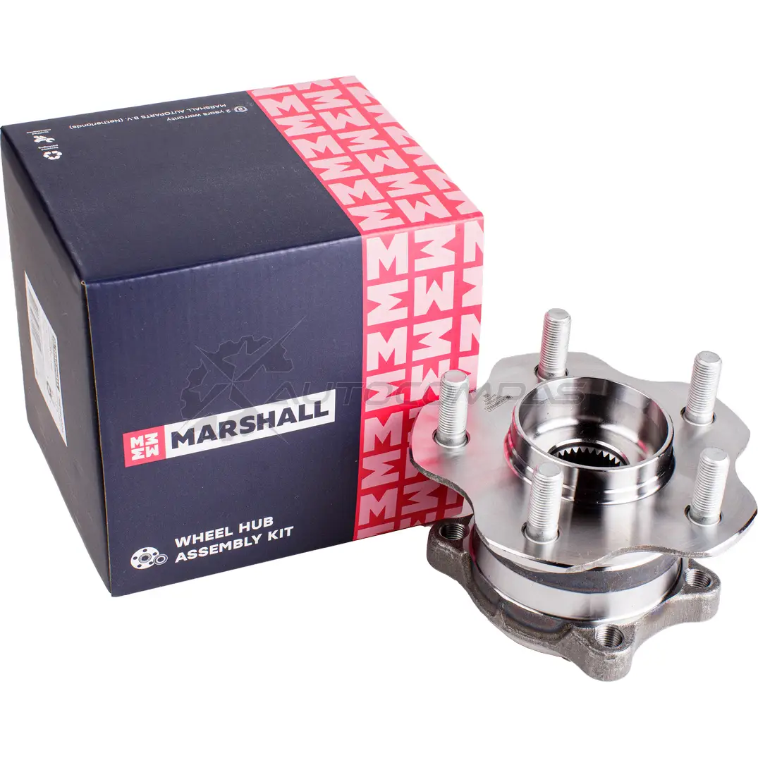Ступица INFINITI EX 07-, FX 08-, G 07- Q50 13-, NISSAN 370 Z 09-, FUGA I-II 04-, SKYLINE 07- MARSHALL M8140096 1441201621 I286G0 6 - Изображение 1