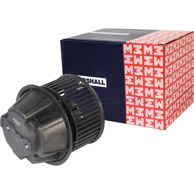 Вентилятор печки Lada Largus 12-, Renault Logan I 04-, Duster I 10-, Sandero I 09- MARSHALL 1441204105 D0V YXV MB3853 - Изображение 1