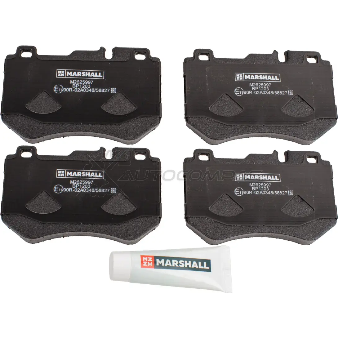 Тормозные колодки дисковые MB C-class (W205) 14- MARSHALL M2625997 N LSDR7 1441204536 изображение 0