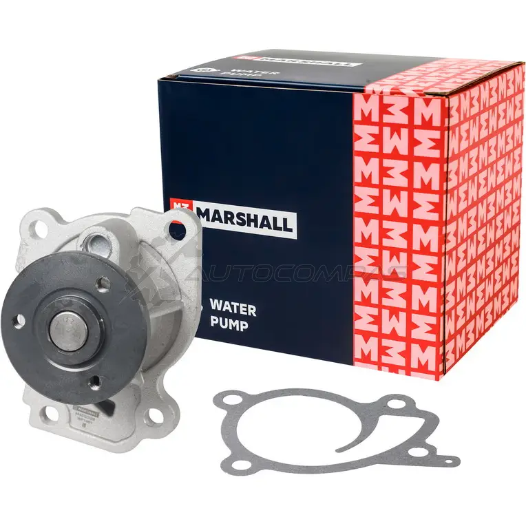 Водяной насос (помпа) Lada Vesta 19-,X-Ray 16-, Renault Duster I 15-,Kaptur 16-,Logan II 16-,Sandero II 16- MARSHALL 1441205060 9QHK SE M4832028 - Изображение 1