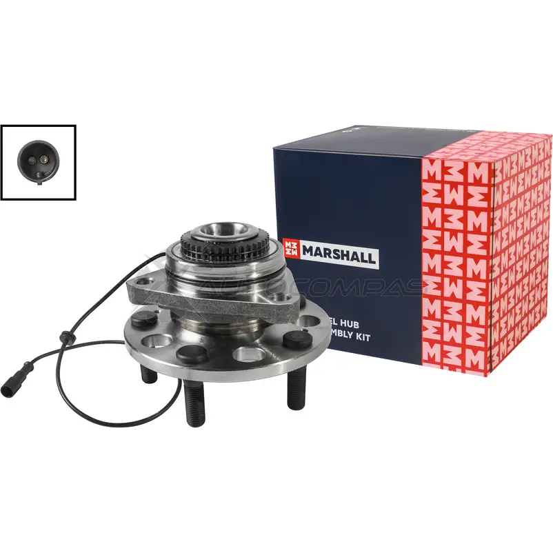 Ступица SsangYong Actyon I 05-, Actyon Sports I, II 06-, Kyron 05-, Rexton I 01- MARSHALL 1441205297 ZQ56M P0 M8140038 - Изображение 1