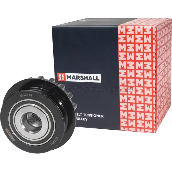 Ролик VW Multivan (T5) 03-, Transporter (T5) 03-, Touareg I 02- MARSHALL MS2114 P2U0 XB 1441205987 - Изображение 1