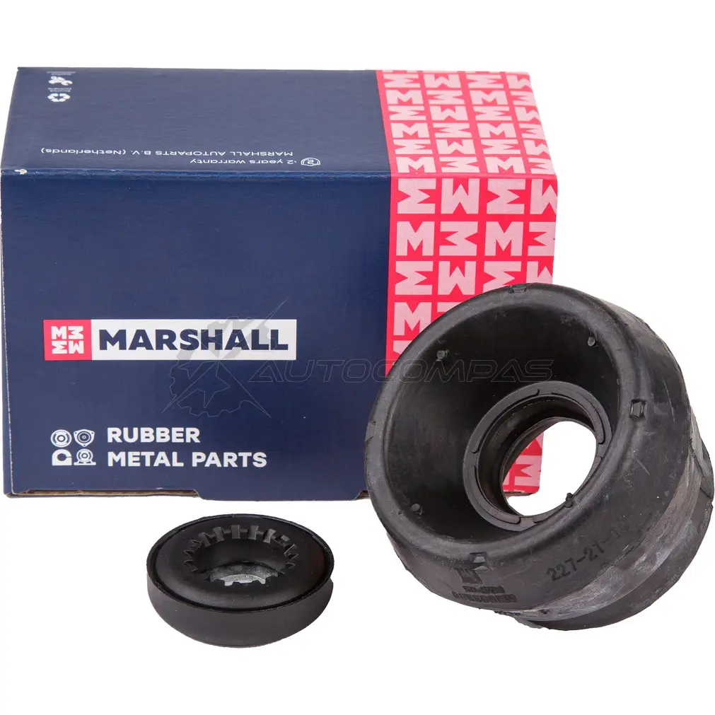 Опора амортизатора VW: Polo 09-, Golf IV 98-, Skoda: Octavia 96-, Fabia 07-, Audi: A3 96-, A1 10- MARSHALL M8083380 1441206037 OR3AQ 2