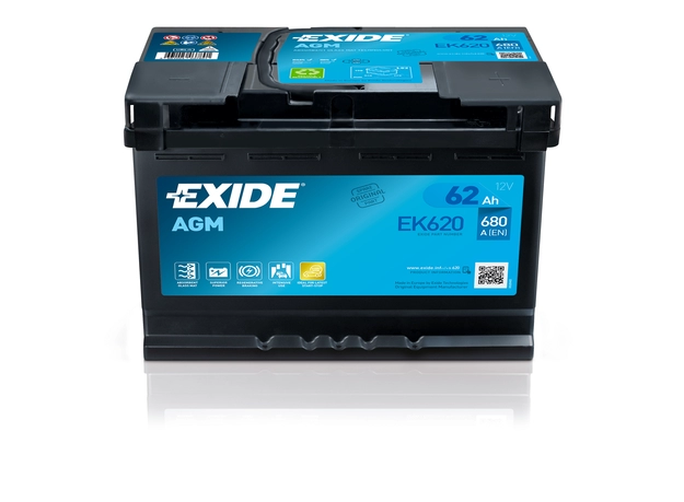 Аккумулятор EXIDE EK620 6R JLU 1441131366 изображение 0