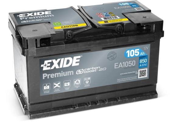 Аккумулятор 105 ач обратная 850 а 12 в Кальциевый [CA/CA] 315x173x205 EXIDE 017TE EA1050 588 27 264870