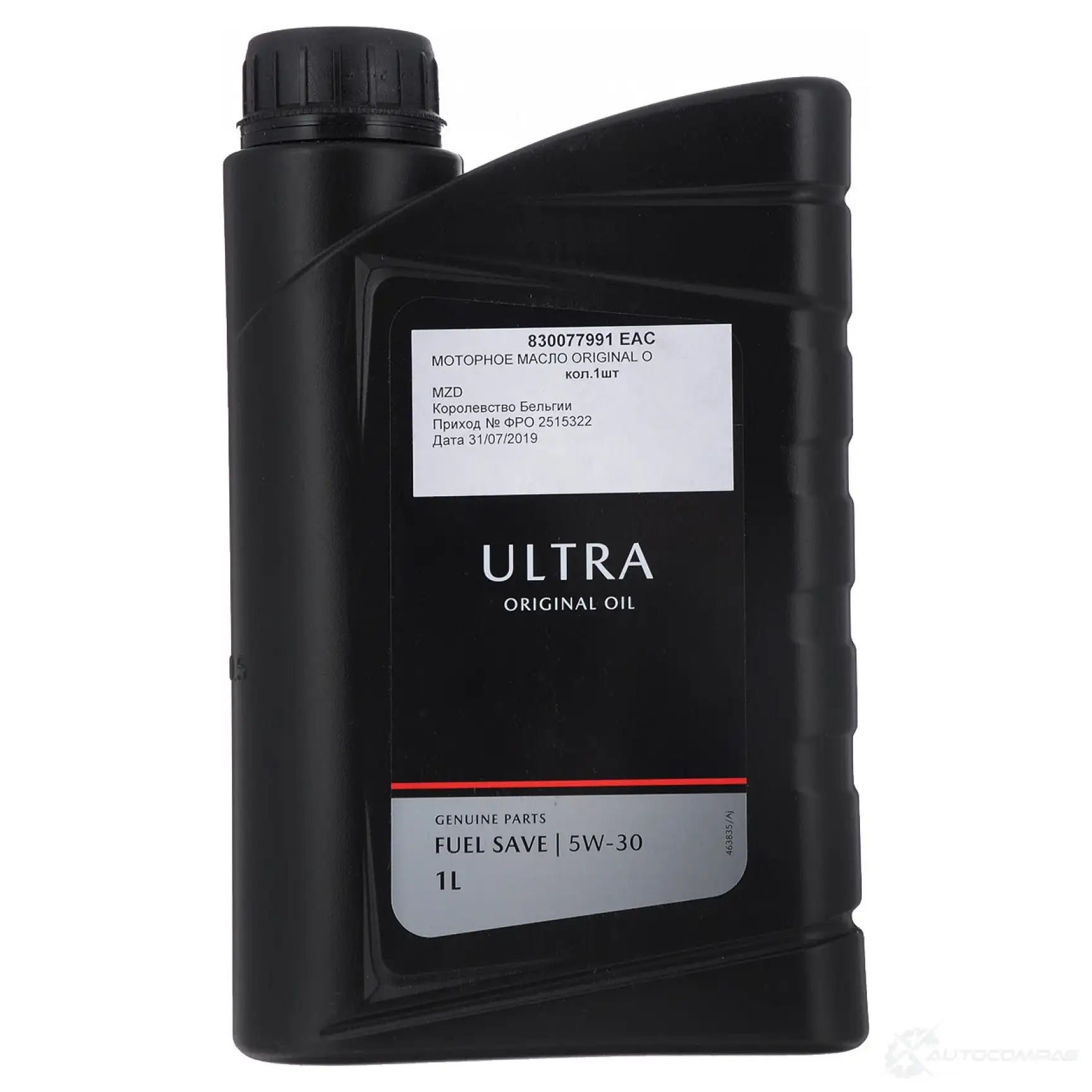 Моторное масло синтетическое Original oil Ultra SAE 5W-30, API CF/SL, 1 л MAZDA 1436949392 K1TH XG9 830077991 изображение 0