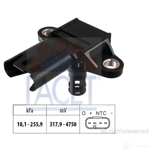 Датчик абсолютного давления FACET I0I MO 1437962847 10.3161
