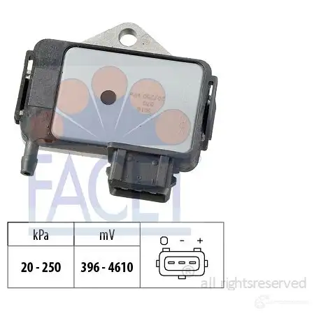 Датчик абсолютного давления FACET 10.3016 1511239 KW 493 016 EPS 1.993.016
