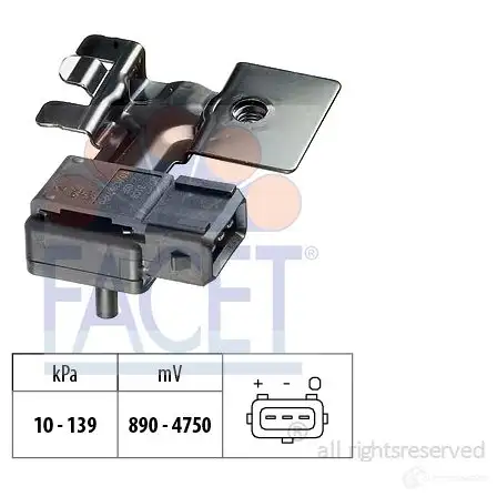 Датчик абсолютного давления FACET 10.3108 1511351 KW 493 108 EPS 1.993.108