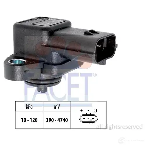 Датчик абсолютного давления FACET 10.3042 EPS 1.993.042 1511265 KW 493 042