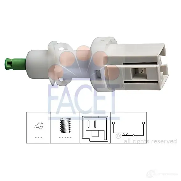 Выключатель стоп сигнала FACET EPS 1.810.068 KW 510 068 7.1068 1513106 изображение 0