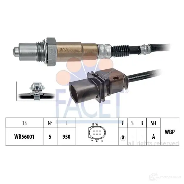 Крышка трамблера FACET 27787pht 1512269 OX CBP